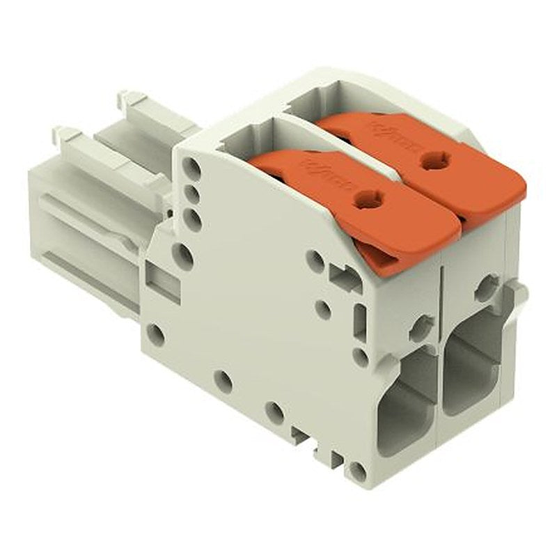 WAGO 831 Series Female Connector for Use with Male Connector, CSA