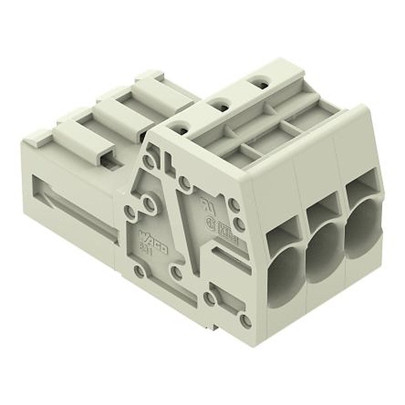 WAGO 831 Series Male Connector for Use with female connector, CSA