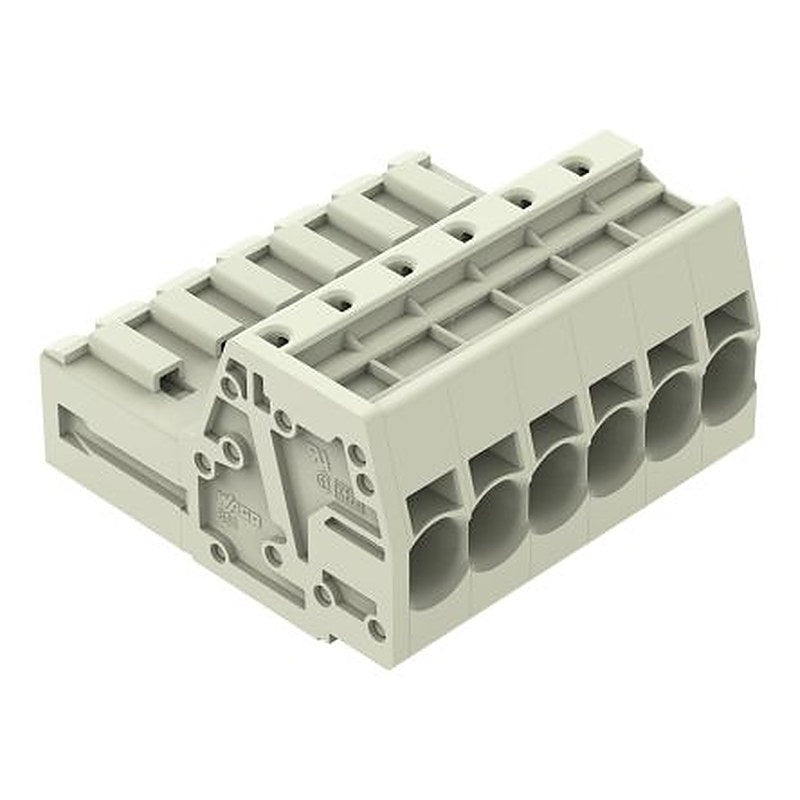 WAGO 831 Series Male Connector for Use with female connector, CSA