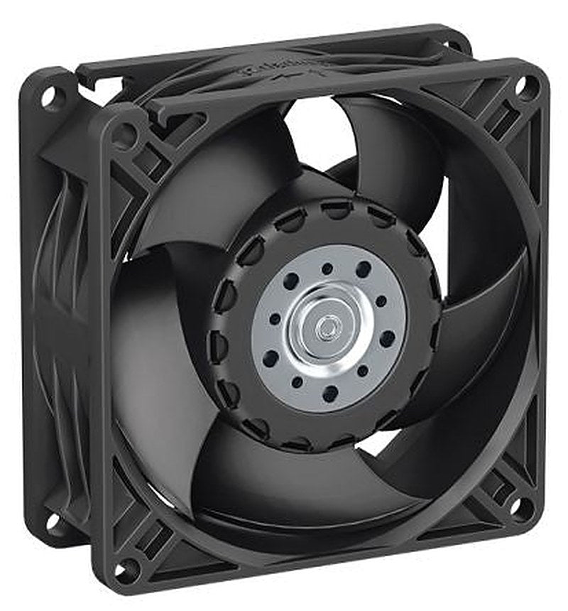 ebm-papst 8300 N - S-Panther Series Axial Fan, 24V dc, 70 m³/h, 2.3 W, 108 mA Max, IP68 32 mm 80mm 80 mm