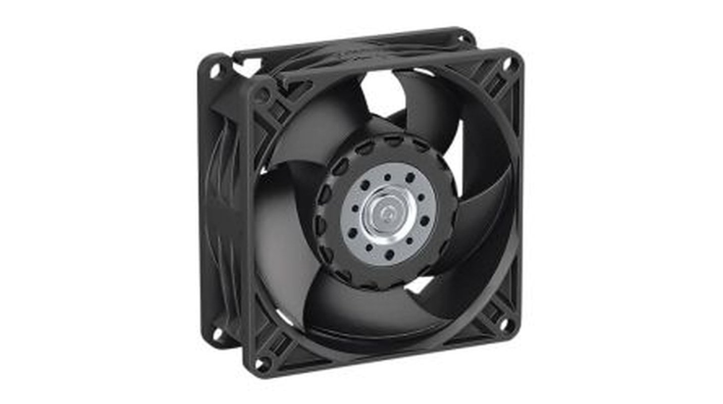 ebm-papst 8300N Series Axial Fan, 24V dc, 68 m³/h, 3.5 W, 125 mA Max 80 mm 80mm 32 mm