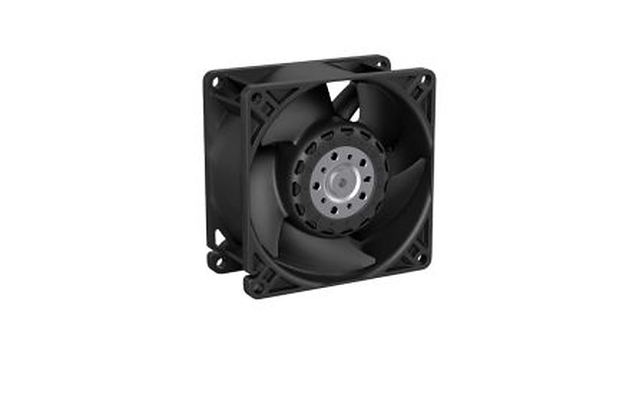 ebm-papst AF80-00321 Series DC Axial Fans, 24V dc, 135 m³/h, 12 W, 500 mA Max, IP20 80 mm 80mm 38 mm