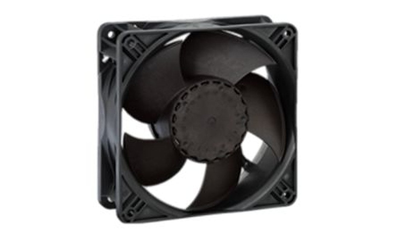 ebm-papst AxiACi120-00372 Series AC Axial Fan, 240V, 96 m³/h, 1.7 W, 29 mA Max, IP65 120 mm, 120mm, 38 mm