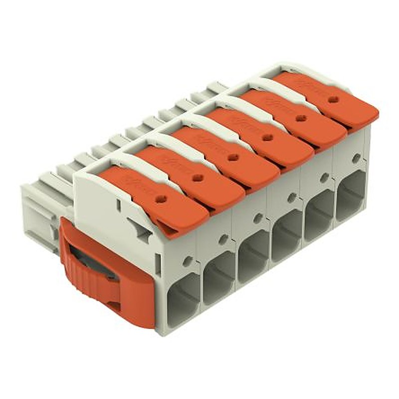 WAGO 832 Series Female Connector for Use with Male Connector, CSA