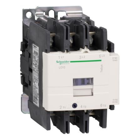 Schneider Electric TeSys D LC1D (LC1D956P7) Reversing / Non-Reversing Contactors and Control Relays. TeSys D contactors provide you with a quick and easy set-up all complying to international standards. A neat and compact Control Relay Contactor with 40 A to 65 A plus models with EverLink terminal technology. TeSys D provide integration in control systems. Create motor starters. Switching contactor, relay coils. Power control and signalling equipment.