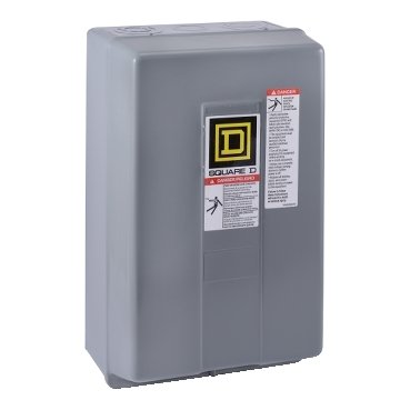 NEMA Contactor, Type S, nonreversing, Size 2, 45A, 25 HP at 575 VAC, 3 phase, up to 100 kA, 3 pole, 480 VAC coil, NEMA 1 [TAA] (NEMA Contactor Type S) is a Schneider Electric product. Designed for reliable performance and long service life. Available across Iraq — contact us for pricing and delivery options.