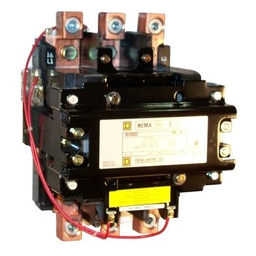 NEMA Contactor, Type S, nonreversing, Size 5, 270A, 1 phase, up to 100 kA, 2 pole, 600 VAC coil, open [TAA] (NEMA Contactor Type S) is a Schneider Electric product. Designed for reliable performance and long service life. Available across Iraq — contact us for pricing and delivery options.