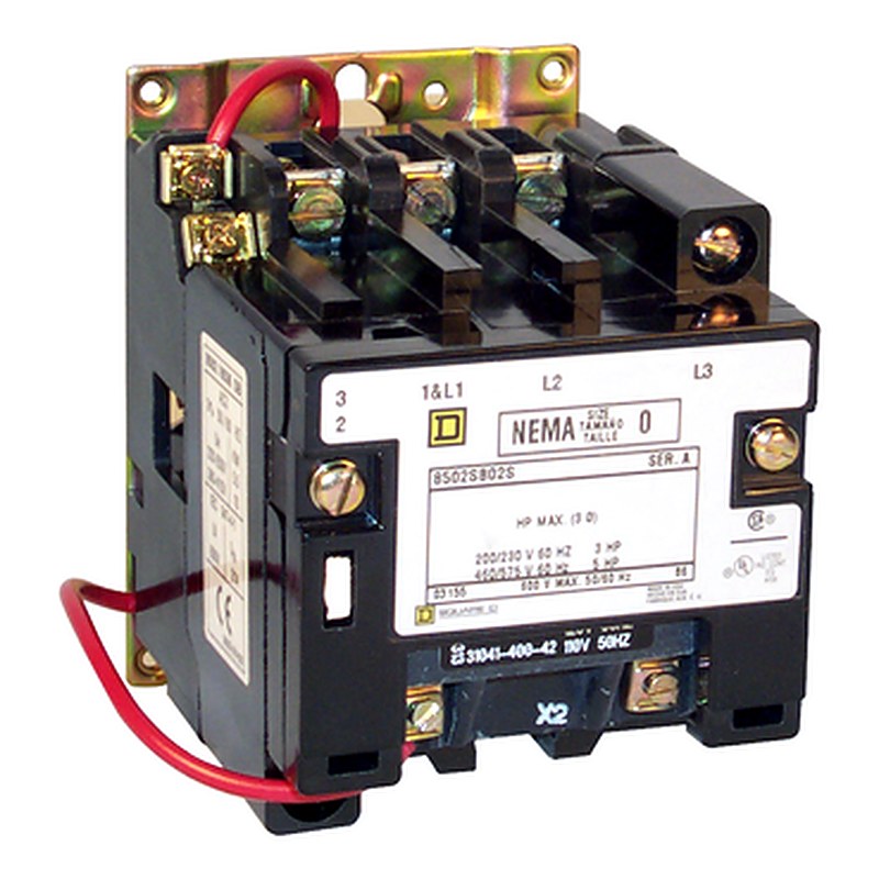NEMA Contactor, Type S, nonreversing, Size 0, 18A, 5 HP at 575 VAC, 3 phase, up to 100 kA, 5 pole, 600 VAC coil, open [TAA] (NEMA Contactor Type S) is a Schneider Electric product. Designed for reliable performance and long service life. Available across Iraq — contact us for pricing and delivery options.
