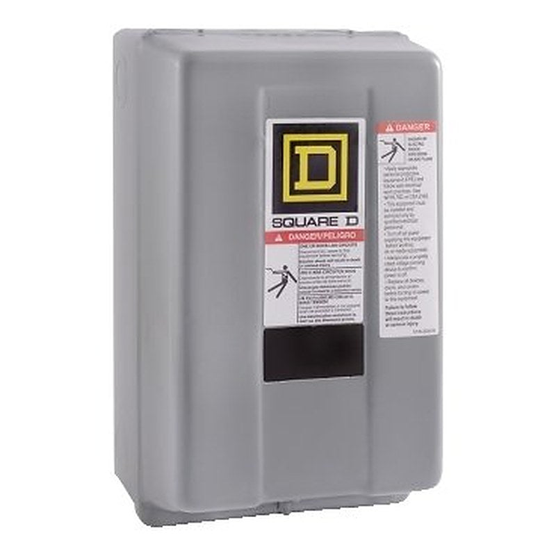 NEMA Contactor, Type S, nonreversing, Size 1, 27A, 10 HP at 575 VAC, 3 phase, up to 100 kA, 3 pole, 480 VAC coil, NEMA 1 [TAA] (NEMA Contactor Type S) is a Schneider Electric product. Designed for reliable performance and long service life. Available across Iraq — contact us for pricing and delivery options.