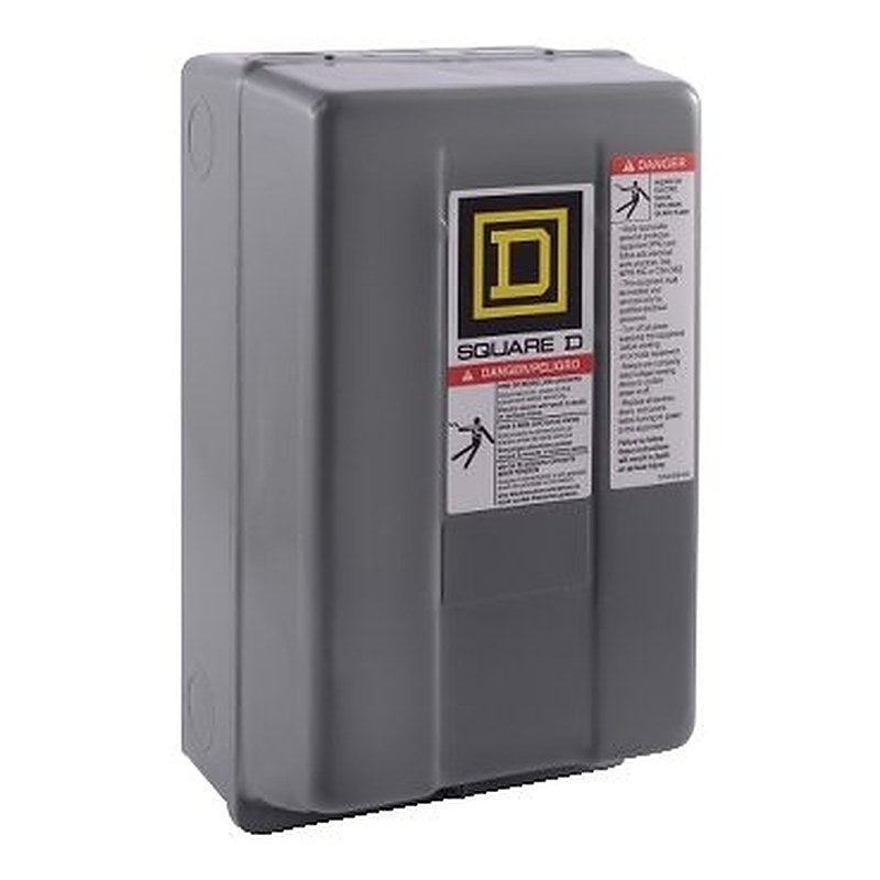 NEMA Contactor, Type S, nonreversing, Size 1, 27A, 3 HP at 230 VAC, 1 phase, up to 100 kA, 1 pole, 120 VAC coil, NEMA 1 [TAA] (NEMA Contactor Type S) is a Schneider Electric product. Designed for reliable performance and long service life. Available across Iraq — contact us for pricing and delivery options.
