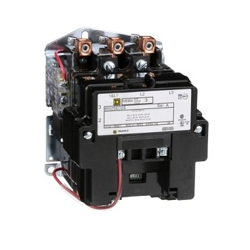 NEMA Contactor, Type S, nonreversing, Size 3, 90A, 50 HP at 575 VAC, 3 phase, up to 100 kA, 3 pole, 480 VAC coil, open [TAA] (NEMA Contactor Type S) is a Schneider Electric product. Designed for reliable performance and long service life. Available across Iraq — contact us for pricing and delivery options.