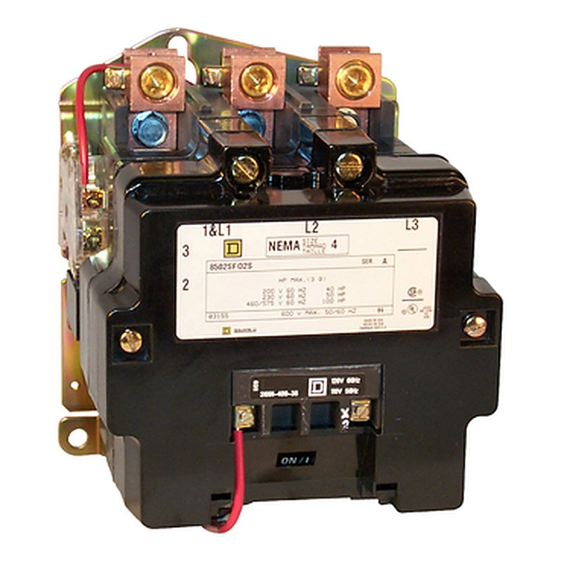NEMA Contactor, Type S, nonreversing, Size 4, 135A, 1 phase, up to 100kA, 2 pole, 480VAC coil, open [TAA] (NEMA Contactor Type S) is a Schneider Electric product. Designed for reliable performance and long service life. Available across Iraq — contact us for pricing and delivery options.