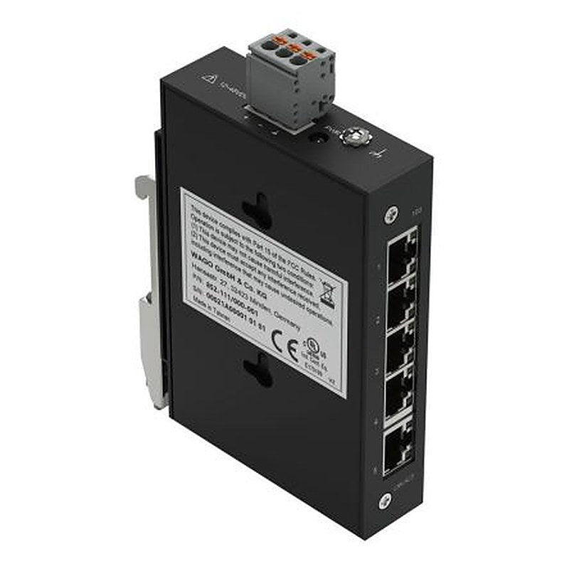 WAGO 852 Unmanaged 5 Port Network Switch