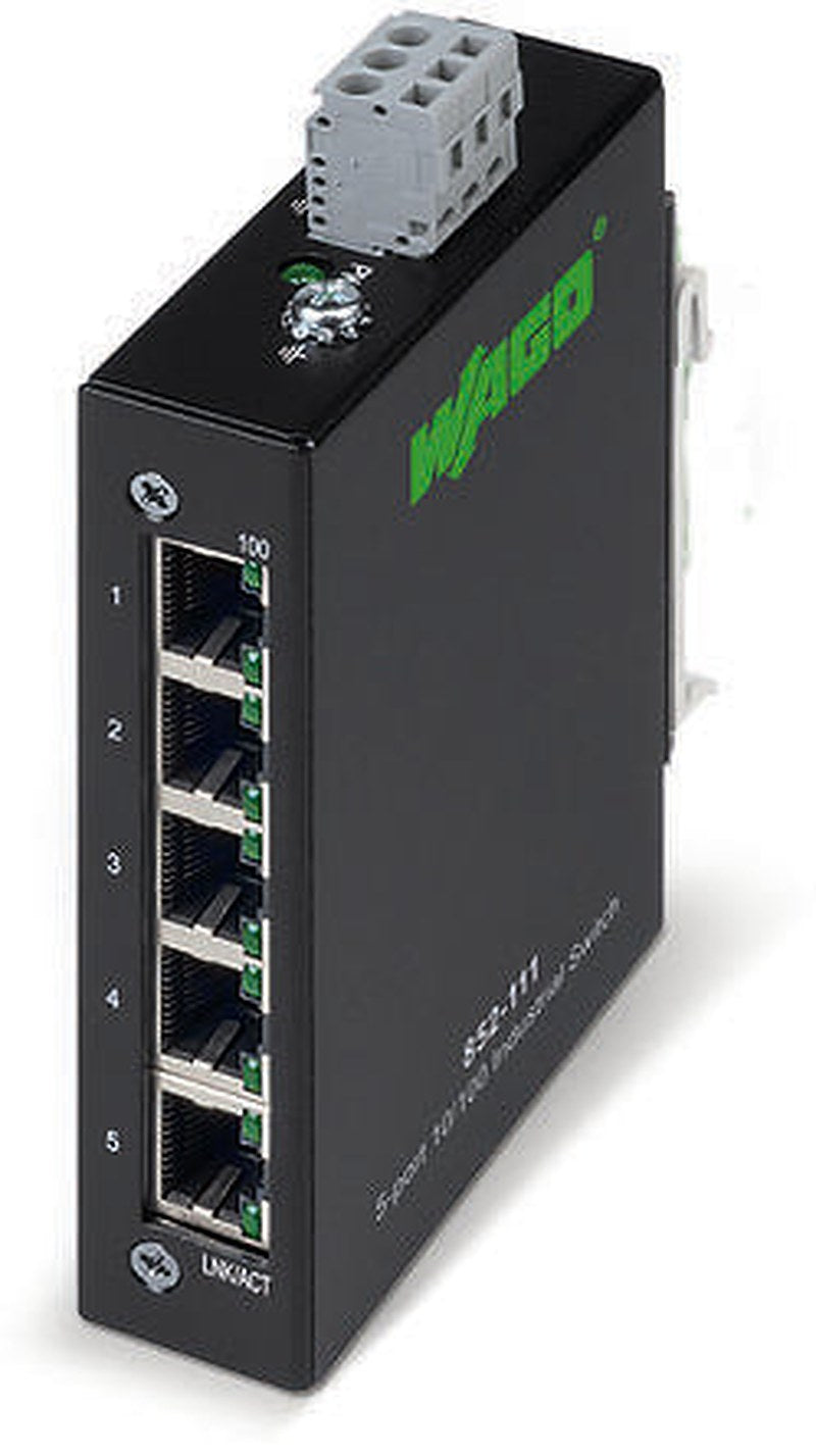 WAGO Unmanaged 5 Port Ethernet Switch