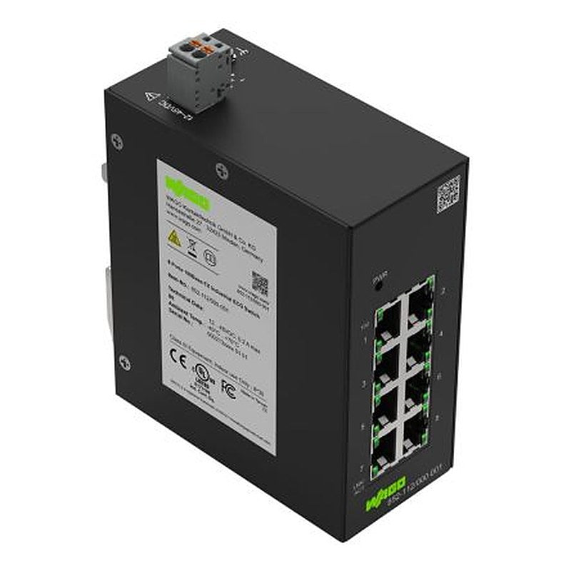 WAGO 852 Unmanaged 8 Port Network Switch