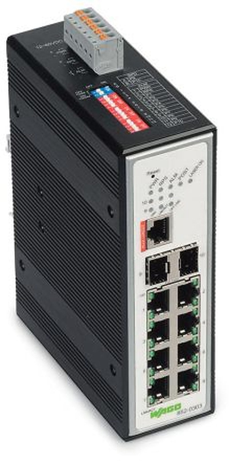 WAGO Managed 8 Port Industrial Ethernet Switch