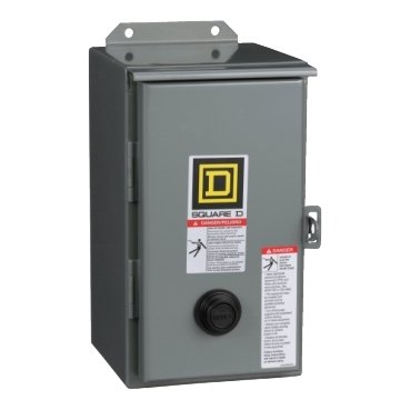 NEMA motor starter, Type S, nonreversing, Size 0, 18A, 5HP at 460VAC, up to 100kA SCCR, 3 phase, 3 pole, Motor Logic, 120VAC coil, NEMA 12 [TAA] (NEMA motor starter Type S) is a Schneider Electric product. Designed for reliable performance and long service life. Available across Iraq — contact us for pricing and delivery options.