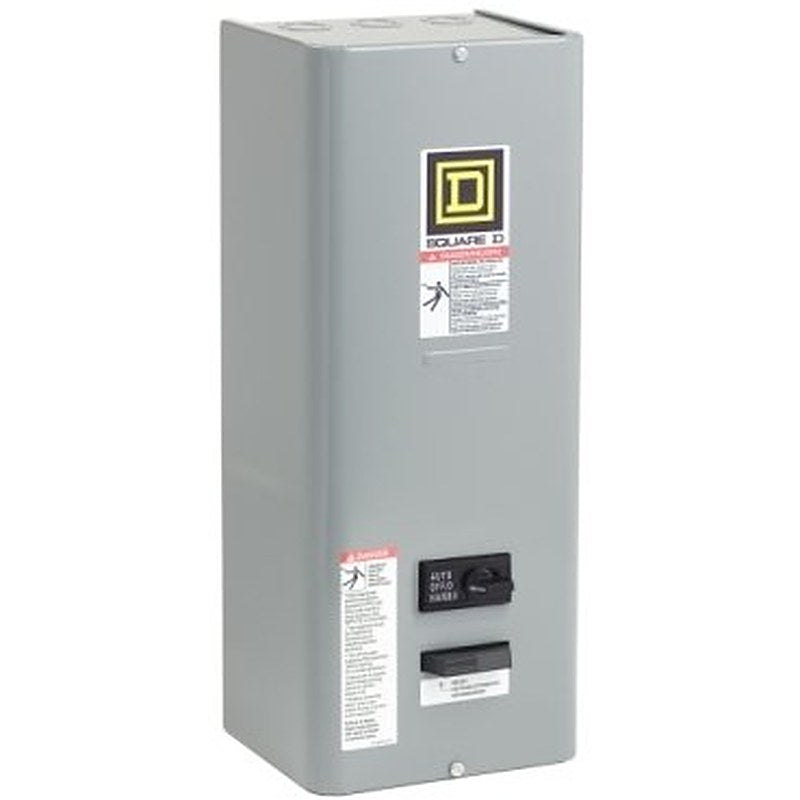 NEMA Motor Starter, Type S, nonreversing, Size 00, 9A, 2 HP at 460 VAC, 5 kA SCCR, 3 phase, 3 pole, melting alloy, 120 VAC coil, NEMA 1 [TAA] (NEMA Motor Starter Type S) is a Schneider Electric product. Designed for reliable performance and long service life. Available across Iraq — contact us for pricing and delivery options.