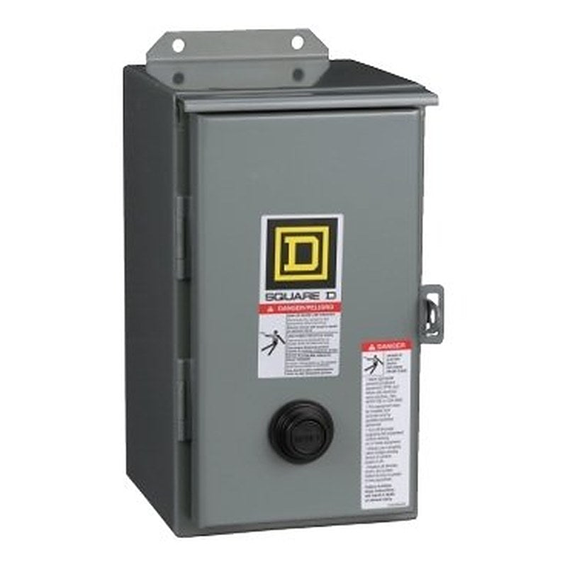 NEMA motor starter, Type S, nonreversing, Size 0, 18A, 5HP at 460VAC, up to 100kA SCCR, 3 phase, 3 pole, Motor Logic, 120VAC coil, NEMA 12 [TAA] (NEMA motor starter Type S) is a Schneider Electric product. Designed for reliable performance and long service life. Available across Iraq — contact us for pricing and delivery options.