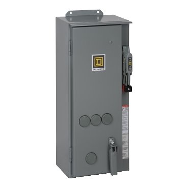 NEMA Combination Starter, Type S, 30A fusible disconnect, Size 0, 18A, 5 HP at 600 VAC polyphase, 600 VAC coil, NEMA 12 [TAA] (NEMA Combination Starter Type S) is a Schneider Electric product. Designed for reliable performance and long service life. Available across Iraq — contact us for pricing and delivery options.