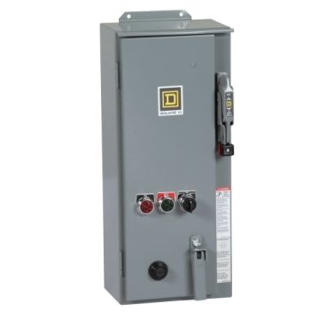 NEMA combination starter, Type S, 60A fusible disconnect, Size 1, 27A, Motor Logic SSOLR, 120VAC coil, NEMA 3R/12 [TAA] (NEMA combination starter Type S) is a Schneider Electric product. Designed for reliable performance and long service life. Available across Iraq — contact us for pricing and delivery options.