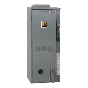 NEMA Combo starter, Type S, 60A fusible disconnect, size 2, 15HP at 240VAC polyphase, 208VAC coil, NEMA 12 (NEMA Combo starter Type S) is a Schneider Electric product. Designed for reliable performance and long service life. Available across Iraq — contact us for pricing and delivery options.