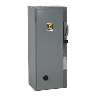 NEMA Combo starter, Type S, 60A fusible disconnect, size 2, 15HP at 600VAC polyphase, 480VAC coil, NEMA 1 (NEMA Combo starter Type S) is a Schneider Electric product. Designed for reliable performance and long service life. Available across Iraq — contact us for pricing and delivery options.