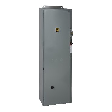 NEMA Combo starter, Type S, non-fusible disconnect, size 4, 100HP at 600VAC polyphase, 600VAC coil, NEMA 1 (NEMA Combo starter Type S) is a Schneider Electric product. Designed for reliable performance and long service life. Available across Iraq — contact us for pricing and delivery options.