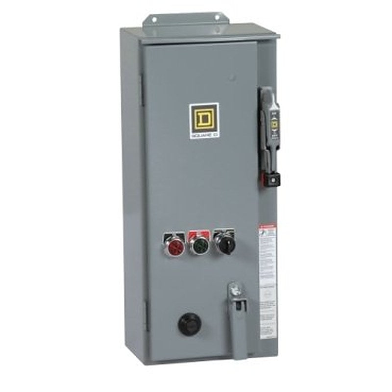 NEMA Combination Starter, Type S, 30A fusible disconnect, Size 0, 18A, 3 HP at 240 VAC polyphase, 120 VAC coil, NEMA 12 [TAA] (NEMA Combination Starter Type S) is a Schneider Electric product. Designed for reliable performance and long service life. Available across Iraq — contact us for pricing and delivery options.
