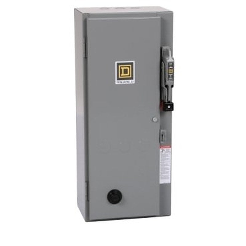 NEMA Combination Starter, Type S, 30A fusible disconnect, Size 0, 18A, 5 HP at 600 VAC polyphase, 120 VAC coil, NEMA 1 [TAA] (NEMA Combination Starter Type S) is a Schneider Electric product. Designed for reliable performance and long service life. Available across Iraq — contact us for pricing and delivery options.