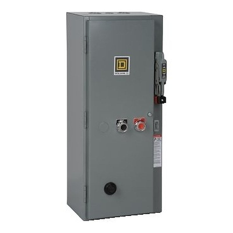 NEMA Combo starter, Type S, 60A fusible disconnect, size 2, 15HP at 240VAC polyphase, 120VAC coil, NEMA 1 (NEMA Combo starter Type S) is a Schneider Electric product. Designed for reliable performance and long service life. Available across Iraq — contact us for pricing and delivery options.