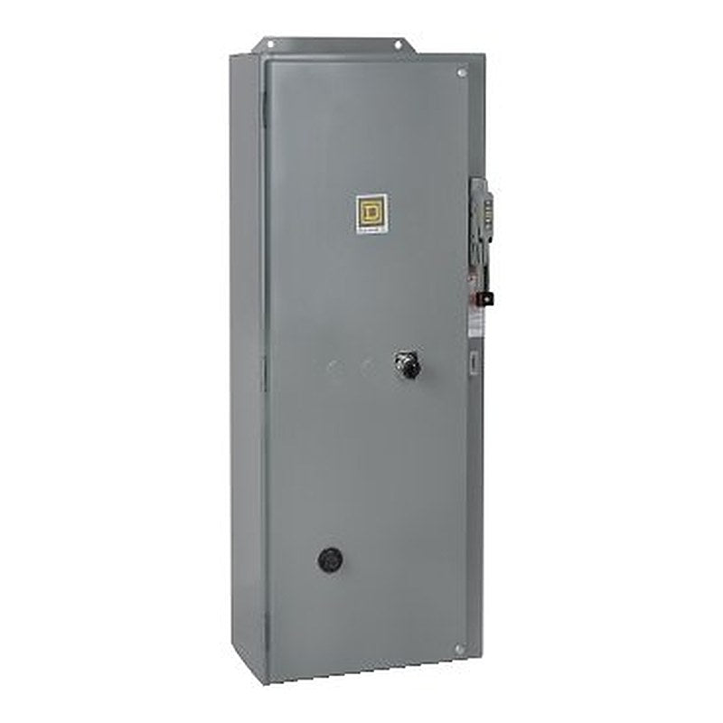 NEMA Combo starter, Type S, 100A fusible disconnect, size 3, 25HP at 230VAC polyphase, 120VAC coil, NEMA 1, separate cont, HOA (NEMA Combo starter Type S) is a Schneider Electric product. Designed for reliable performance and long service life. Available across Iraq — contact us for pricing and delivery options.