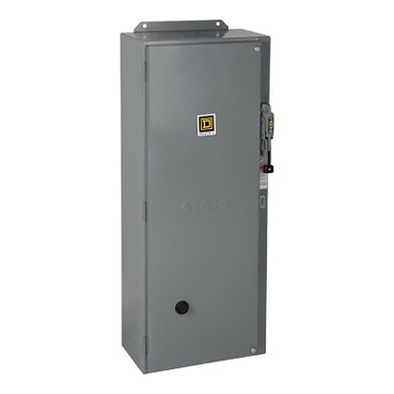 NEMA Combo starter, Type S, 100A fusible disconnect, size 3, 25HP at 230VAC polyphase, NEMA 1, fused transformer, 240V primary, 120V secondary (NEMA Combo starter Type S) is a Schneider Electric product. Designed for reliable performance and long service life. Available across Iraq — contact us for pricing and delivery options.