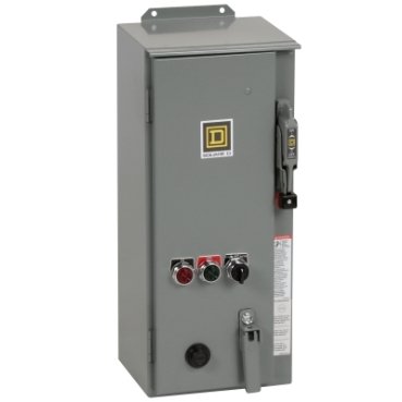 NEMA Combination Starter, Type S, HHL electronic motor circuit protector, Size 1, 27A, 3 phase, 120VAC coil, NEMA 12 [TAA] (NEMA Combination Starter Type S) is a Schneider Electric product. Designed for reliable performance and long service life. Available across Iraq — contact us for pricing and delivery options.