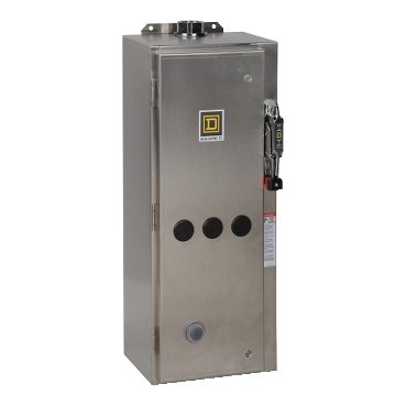 NEMA Combination Starter, Type S, 45A HHL thermal magnetic circuit breaker, Size 2, 45A, 3 phase, 120 VAC coil, NEMA 1 [TAA] (NEMA Combination Starter Type S) is a Schneider Electric product. Designed for reliable performance and long service life. Available across Iraq — contact us for pricing and delivery options.