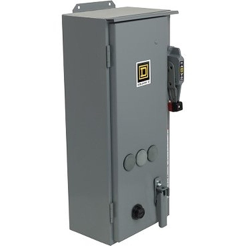 NEMA Combination Starter, Type S, 30A HHL thermal magnetic circuit breaker, Size 1, 27A, 3 phase, 480 VAC coil, NEMA 12 [TAA] (NEMA Combination Starter Type S) is a Schneider Electric product. Designed for reliable performance and long service life. Available across Iraq — contact us for pricing and delivery options.