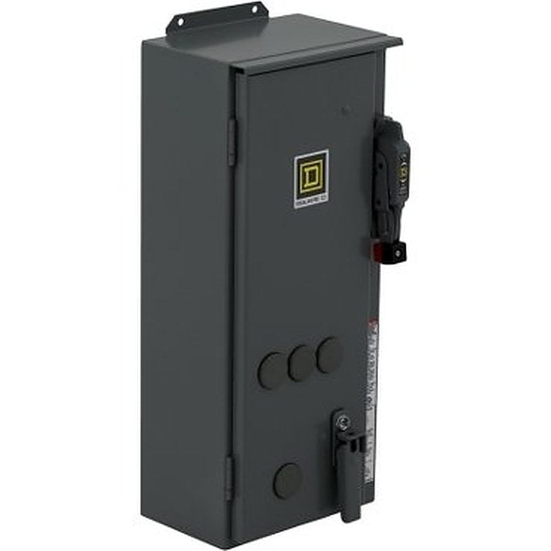 NEMA Combination Starter, Type S, HHL electronic motor circuit protector, Size 2, 45A, 3 phase, 120 VAC coil, NEMA 12 [TAA] (NEMA Combination Starter Type S) is a Schneider Electric product. Designed for reliable performance and long service life. Available across Iraq — contact us for pricing and delivery options.