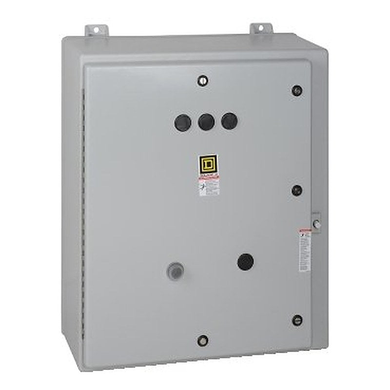 NEMA Combo Starter, Type S, HHL electronic motor circuit protector, Size 2, 45A, 25HP @ 600VAC, 3 phase, melting alloy, 120VAC coil, NEMA 12 [TAA] (NEMA Combo Starter Type S) is a Schneider Electric product. Designed for reliable performance and long service life. Available across Iraq — contact us for pricing and delivery options.