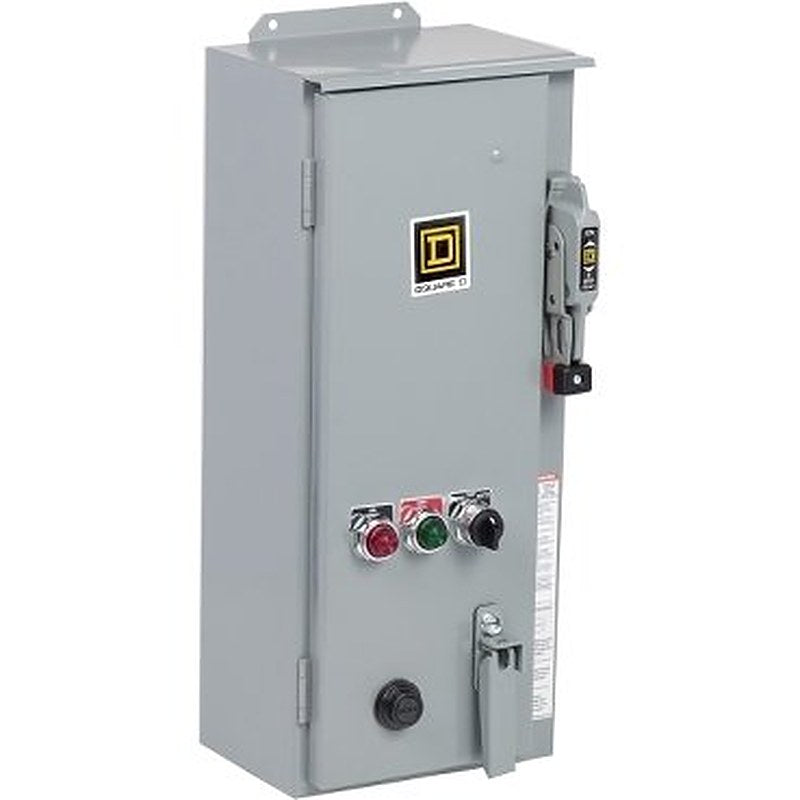 NEMA Combination Starter, Type S, HHL electronic motor circuit protector, Size 2, 45A, 3 phase, 120 VAC coil, NEMA 12 [TAA] (NEMA Combination Starter Type S) is a Schneider Electric product. Designed for reliable performance and long service life. Available across Iraq — contact us for pricing and delivery options.