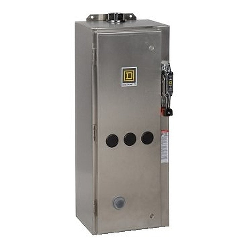 NEMA Combination Starter, Type S, 45A HHL thermal magnetic circuit breaker, Size 2, 45A, 3 phase, 120 VAC coil, NEMA 1 [TAA] (NEMA Combination Starter Type S) is a Schneider Electric product. Designed for reliable performance and long service life. Available across Iraq — contact us for pricing and delivery options.