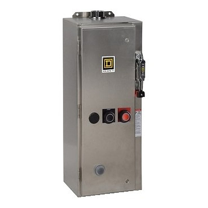 NEMA Combination Starter, Type S, 45A HHL thermal magnetic circuit breaker, Size 2, 45A, 3 phase, 120 VAC coil, NEMA 4X [TAA] (NEMA Combination Starter Type S) is a Schneider Electric product. Designed for reliable performance and long service life. Available across Iraq — contact us for pricing and delivery options.