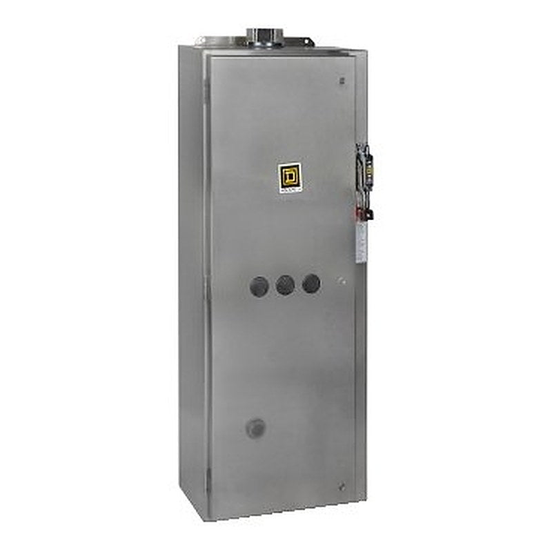 NEMA Combination Starter, Type S, 100A HHL thermal magnetic circuit breaker, Size 3, 90A, 3 phase, 208 VAC coil, NEMA 4X [TAA] (NEMA Combination Starter Type S) is a Schneider Electric product. Designed for reliable performance and long service life. Available across Iraq — contact us for pricing and delivery options.