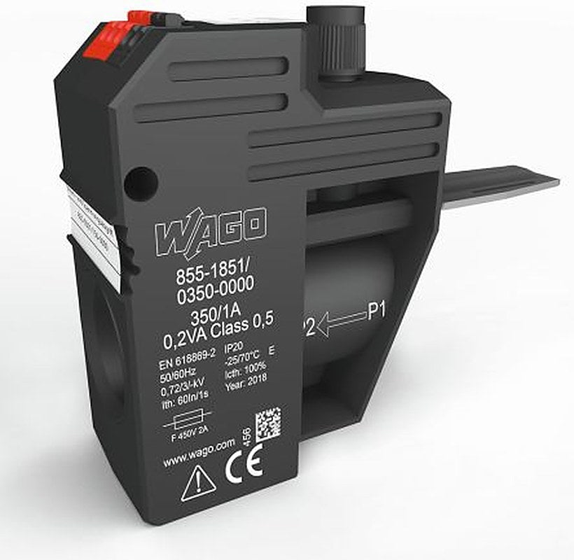 WAGO, 855 Polyamide 66 Current and Voltage Tap for use with Terminal Block