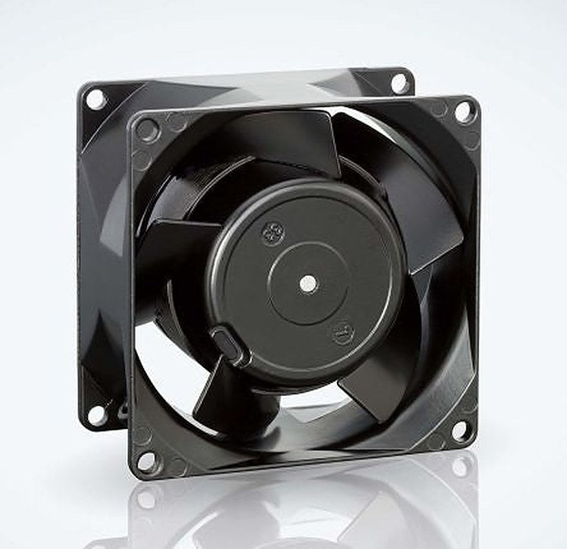 ebm-papst 8000 N Series Axial Fan Kit, 230V ac, 50 m³/h, 12 W, 52 mA Max, IP20 80 mm, 80mm, 38 mm