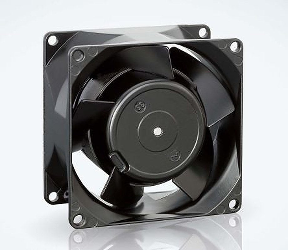 ebm-papst 8000 V Series Axial Fan, 230V ac, 50 m³/h, 12 W, 52 mA Max, IP20 80 mm, 80mm, 38 mm