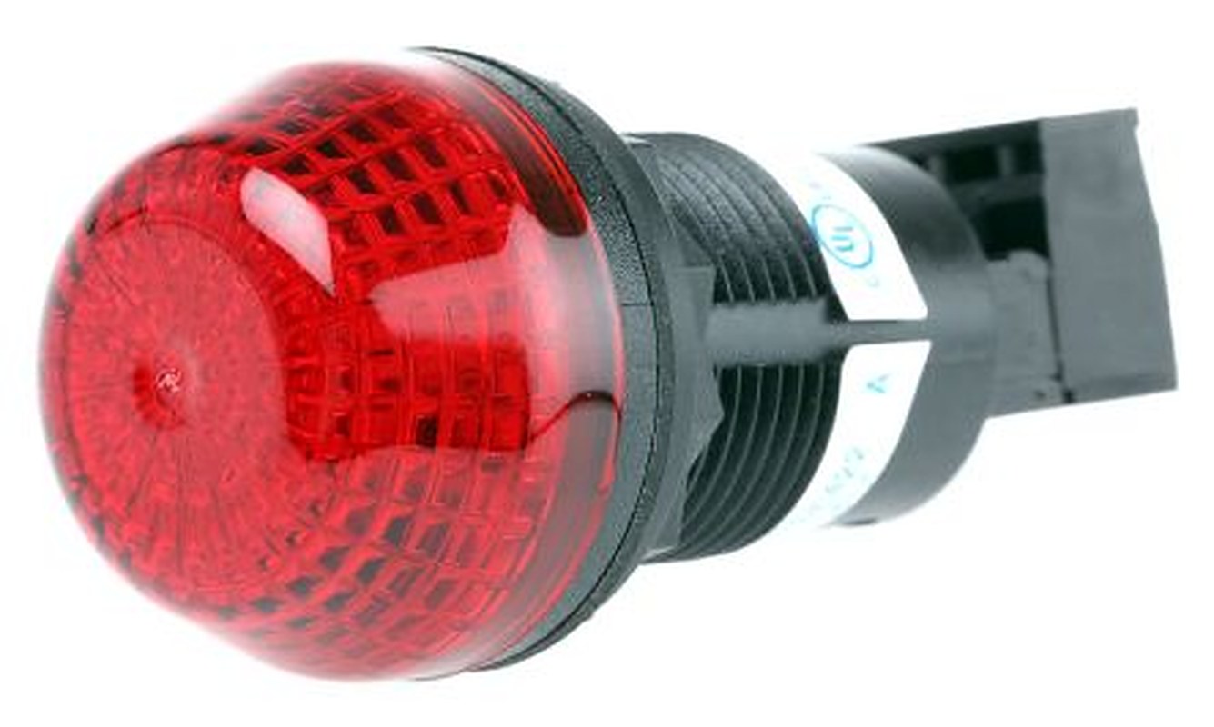 Allen Bradley 855P Series Red Steady, Flashing Beacon 24V ac/dc, LED Bulb Panel, IP65, IP56