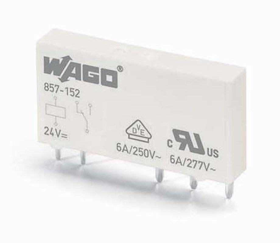 WAGO Power Relay, 24V dc Coil, 6A Switching Current, SPDT