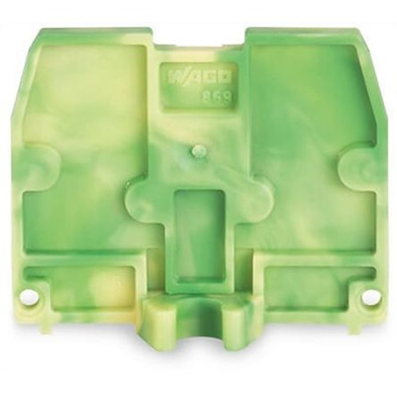 WAGO 869 Series End Plate for Use with Terminal Block