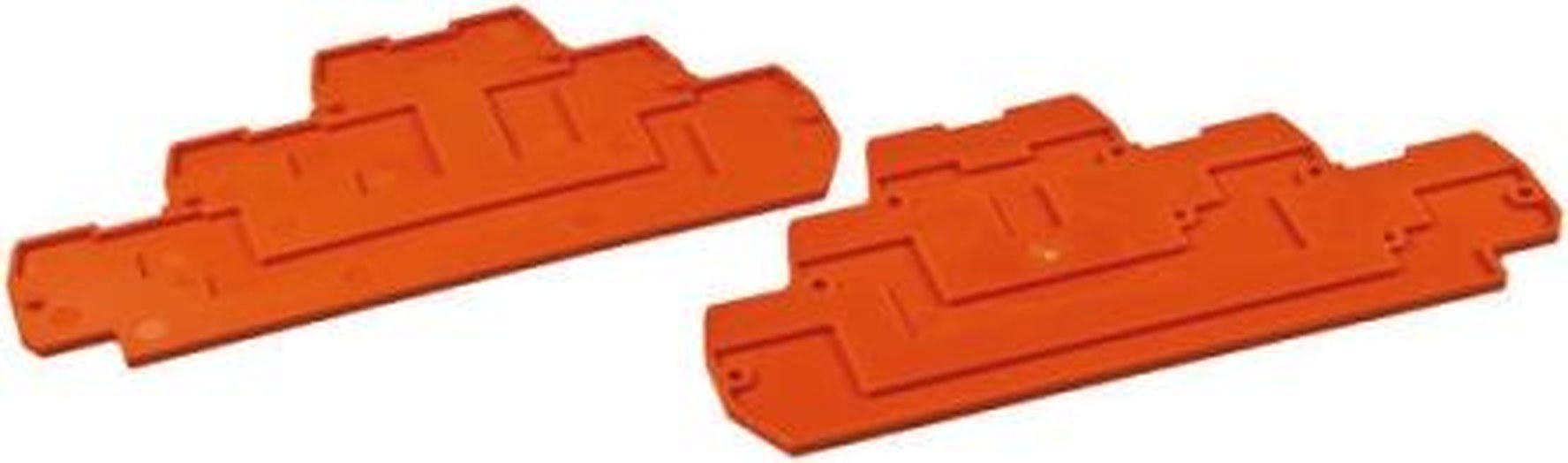 WAGO 870 Series End & Intermediate Plate for Use with 870 Series Triple Level Terminal Blocks