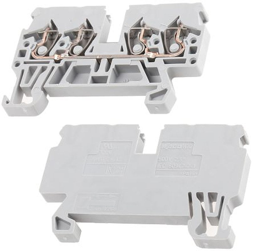 WAGO 870-831 870 Series Feed Through Terminal Block Grey, 2.5mm², 1-Level, Cage Clamp